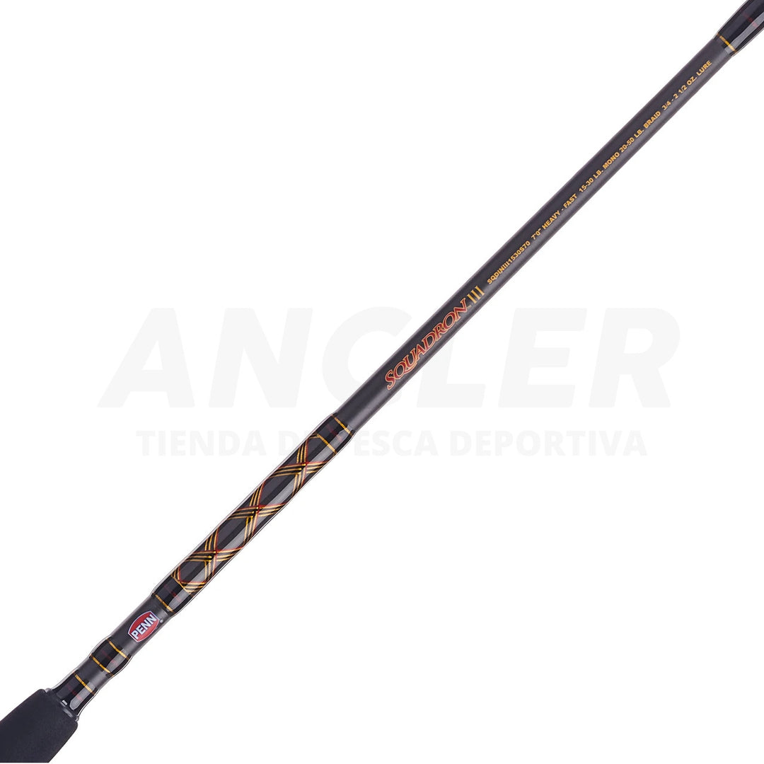 Caña de Pescar Penn Squadron III Inshore en Baitcasting 7ft