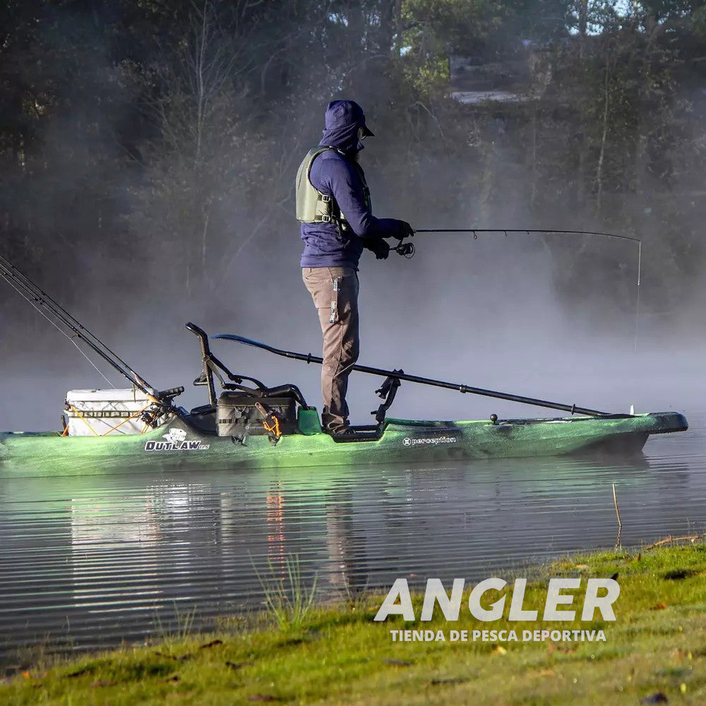 Kayak Perception Outlaw 11.5 para Pesca - Propulsión a Remo