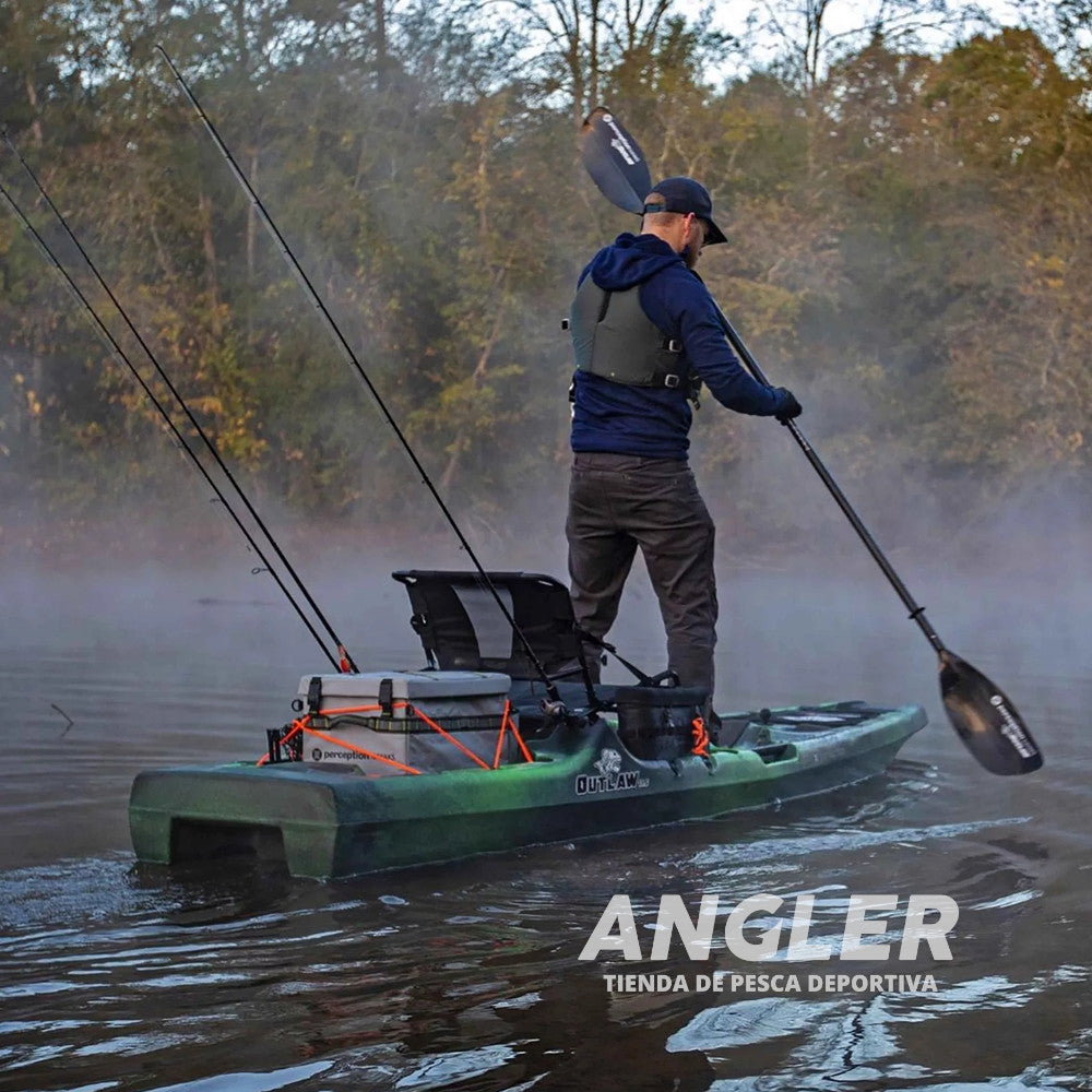 Kayak Perception Outlaw 11.5 para Pesca - Propulsión a Remo