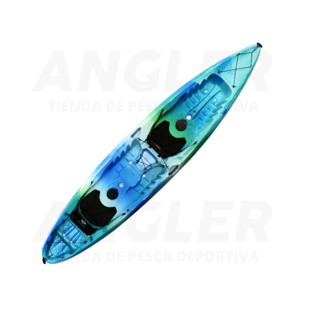 Kayak Perception Tribe 13.5T para Recreativo 2 Personas