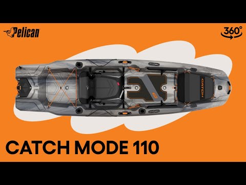 Kayak Pelican Catch Mode 110 TR - Estable, Rápido a Remo o Motor