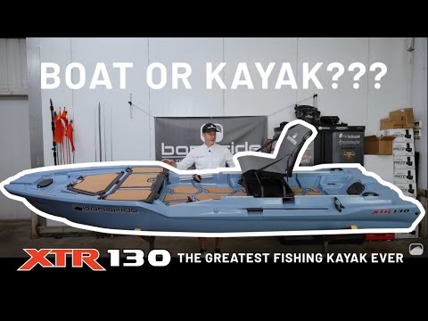Kayak Bonafide XTR130 - Máxima Estabilidad, Espacio y Capacidad