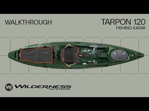 Kayak Wilderness Systems Tarpon 120 - Propulsión a Remo