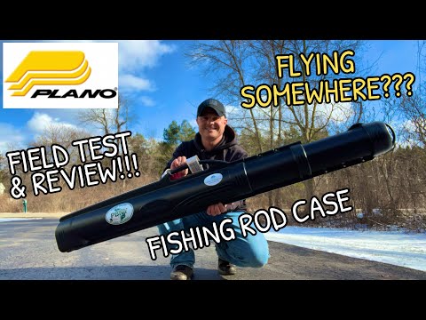 Tubo Portacañas Plano Airliner Telescópico para Cañas de Pescar