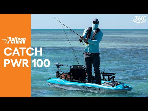 Kayak Pelican Catch PWR 100 - Propulsión con Motor o Remo