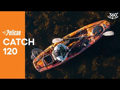 Kayak Pelican Catch Classic 120 - Remo, Estable y Ligero