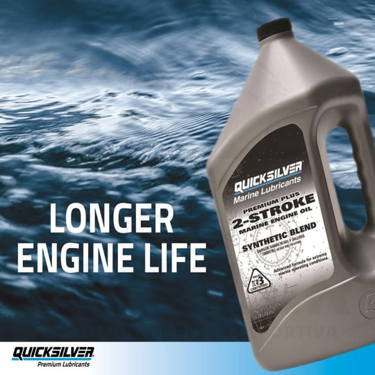 Aceite Quicksilver Marine Synthetic Premium Plus para Motor de 2 Tiempos