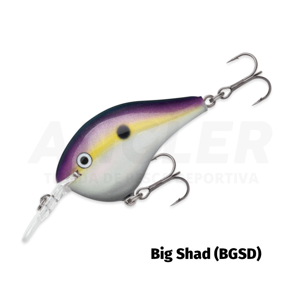 Señuelo Rapala DT06 (Dives To) Crankbait en Balsa para Trolling y Casting
