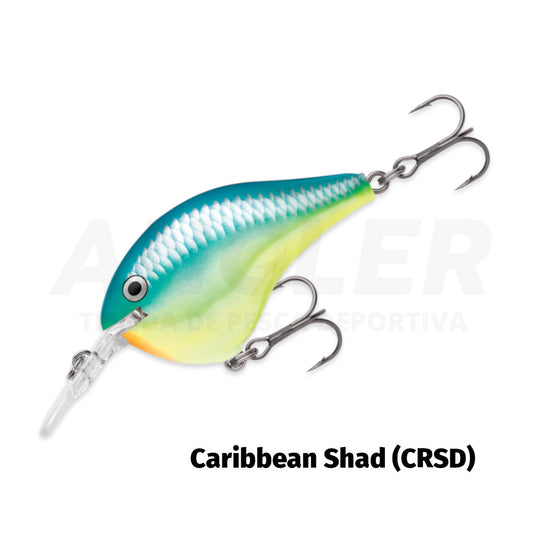 Señuelo Rapala DT06 (Dives To) Crankbait en Balsa para Trolling y Casting