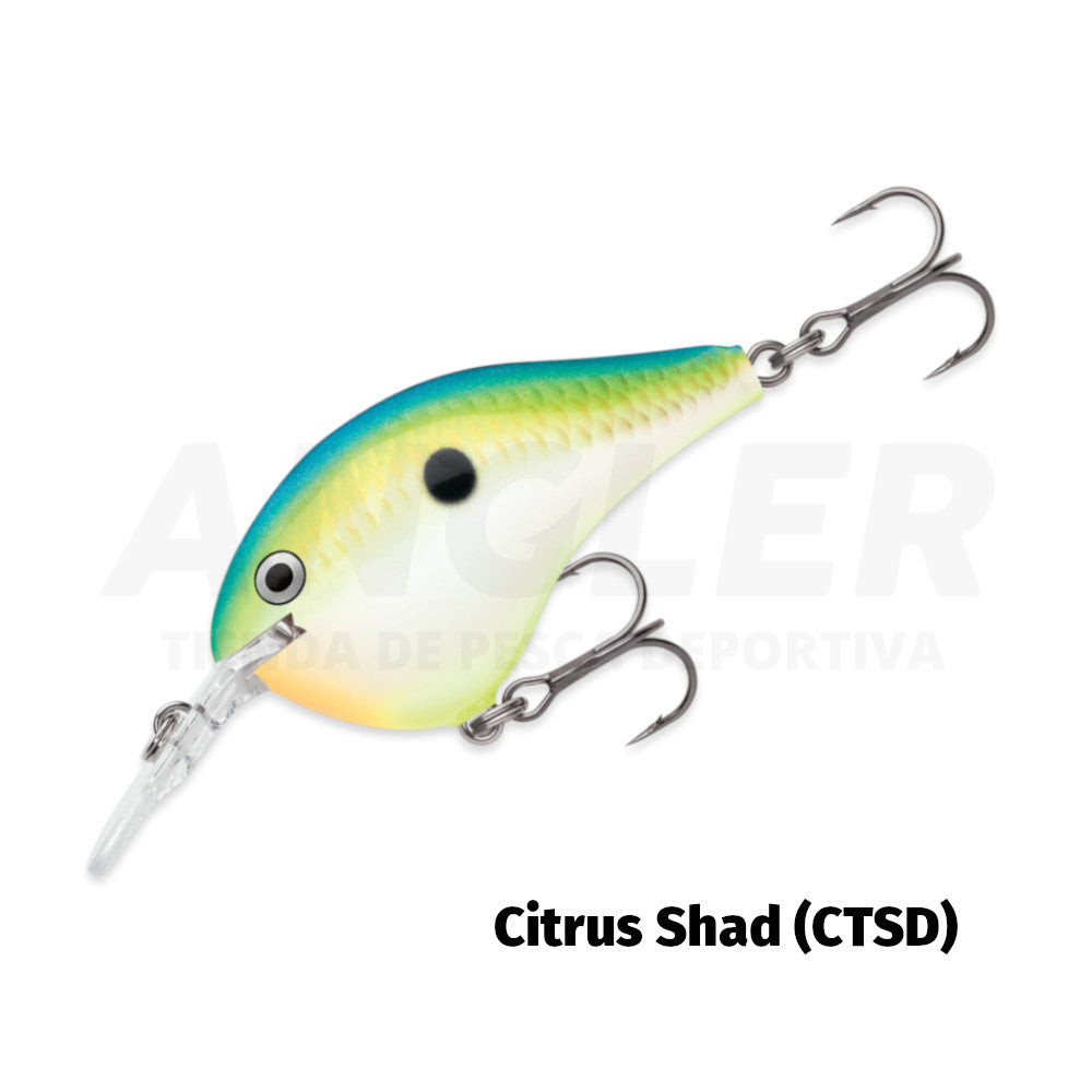 Señuelo Rapala DT06 (Dives To) Crankbait en Balsa para Trolling y Casting