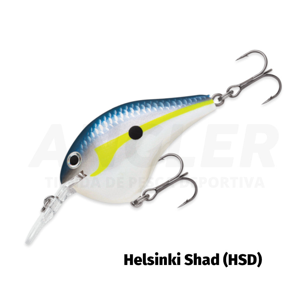 Señuelo Rapala DT06 (Dives To) Crankbait en Balsa para Trolling y Casting