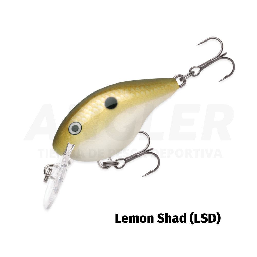 Señuelo Rapala DT06 (Dives To) Crankbait en Balsa para Trolling y Casting
