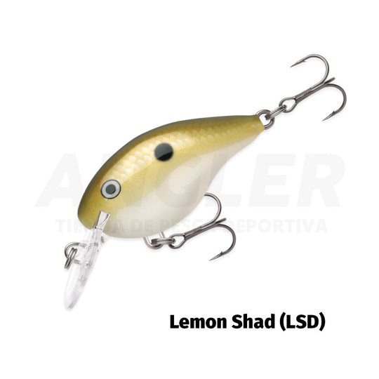 Señuelo Rapala DT06 (Dives To) Crankbait en Balsa para Trolling y Casting