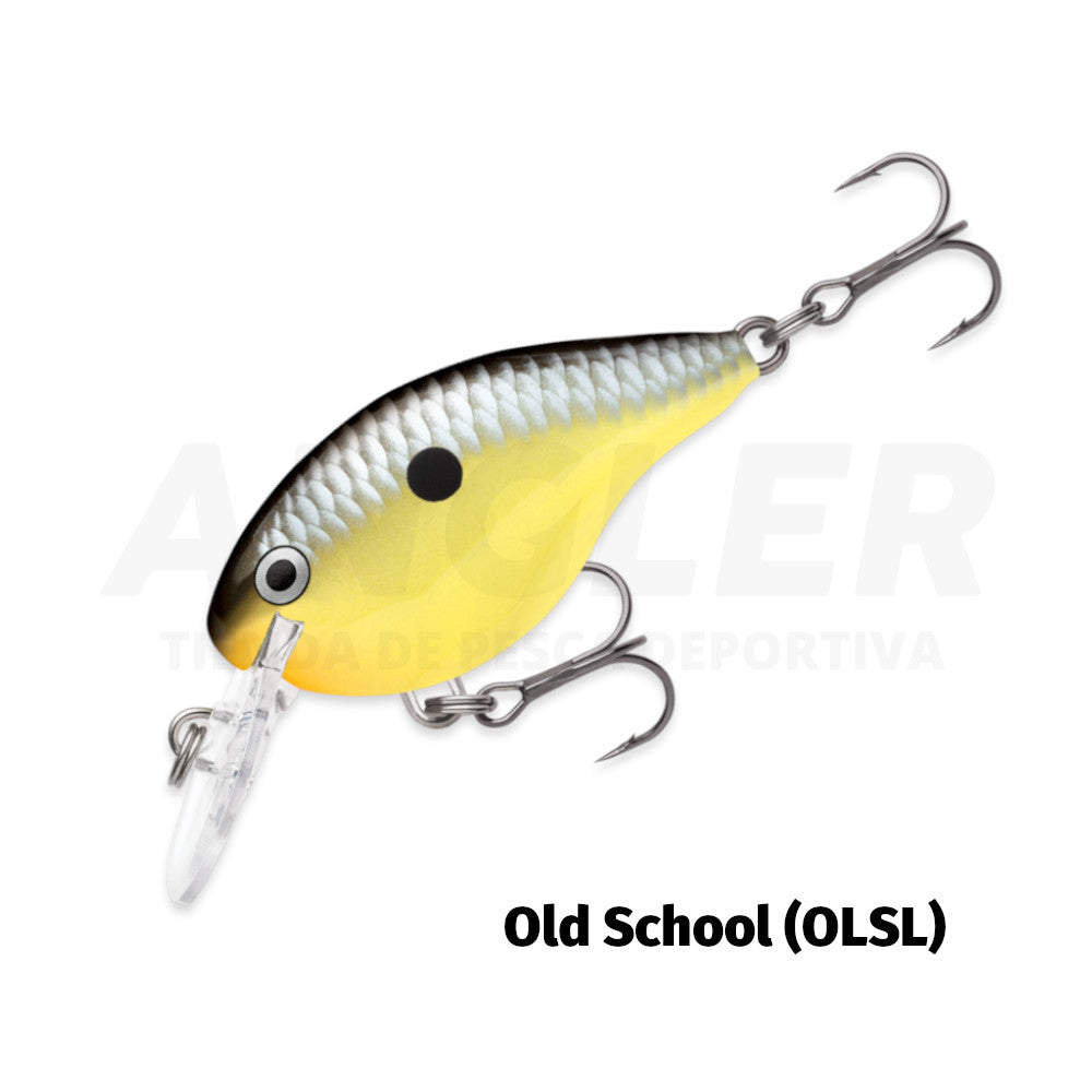 Señuelo Rapala DT06 (Dives To) Crankbait en Balsa para Trolling y Casting