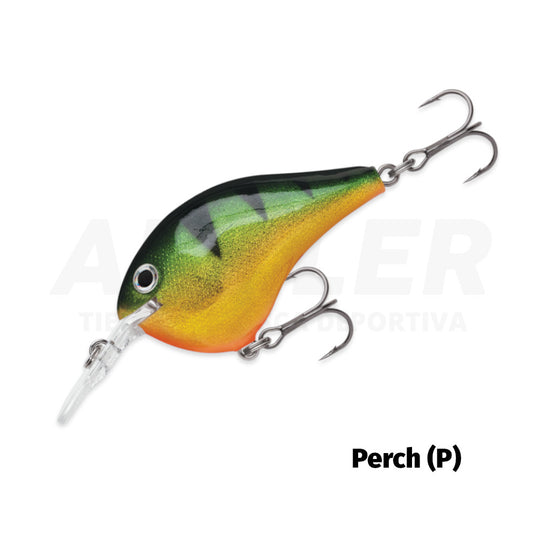 Señuelo Rapala DT06 (Dives To) Crankbait en Balsa para Trolling y Casting