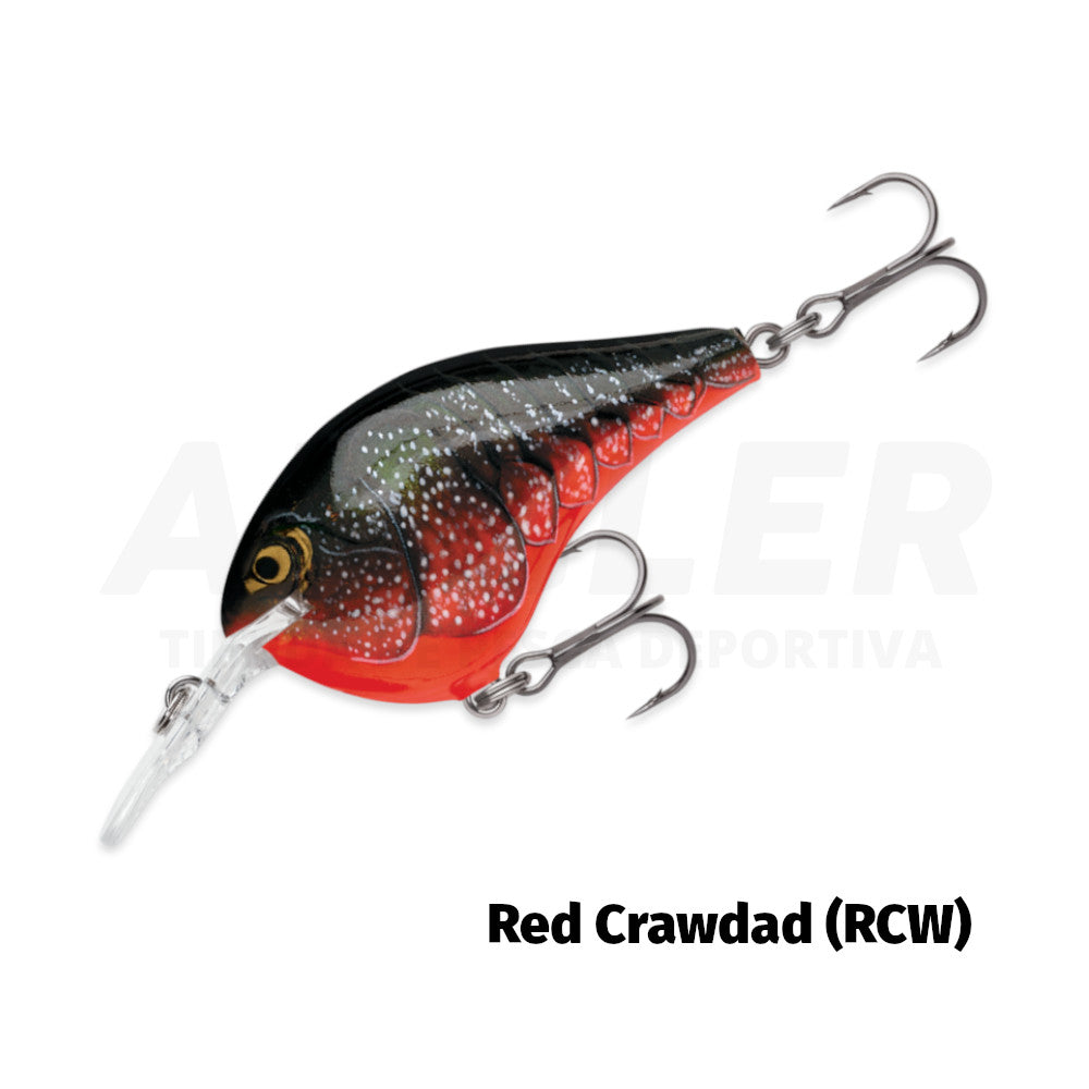 Señuelo Rapala DT06 (Dives To) Crankbait en Balsa para Trolling y Casting