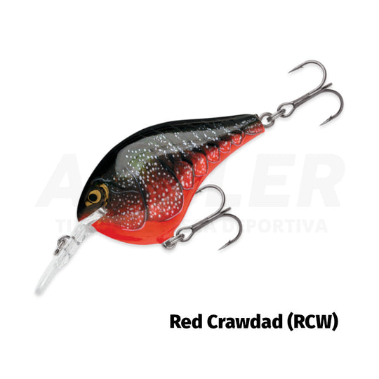 Señuelo Rapala DT06 (Dives To) Crankbait en Balsa para Trolling y Casting