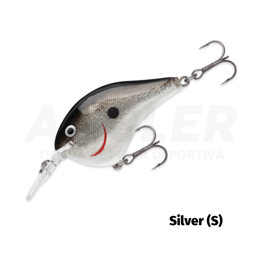 Señuelo Rapala DT06 (Dives To) Crankbait en Balsa para Trolling y Casting