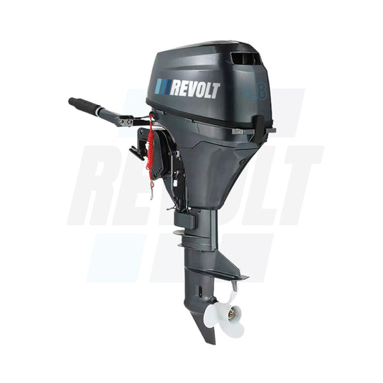 Motor Fuera de Borda Revolt 9.8HP a 4 Tiempos con Tanque Externo de 12L