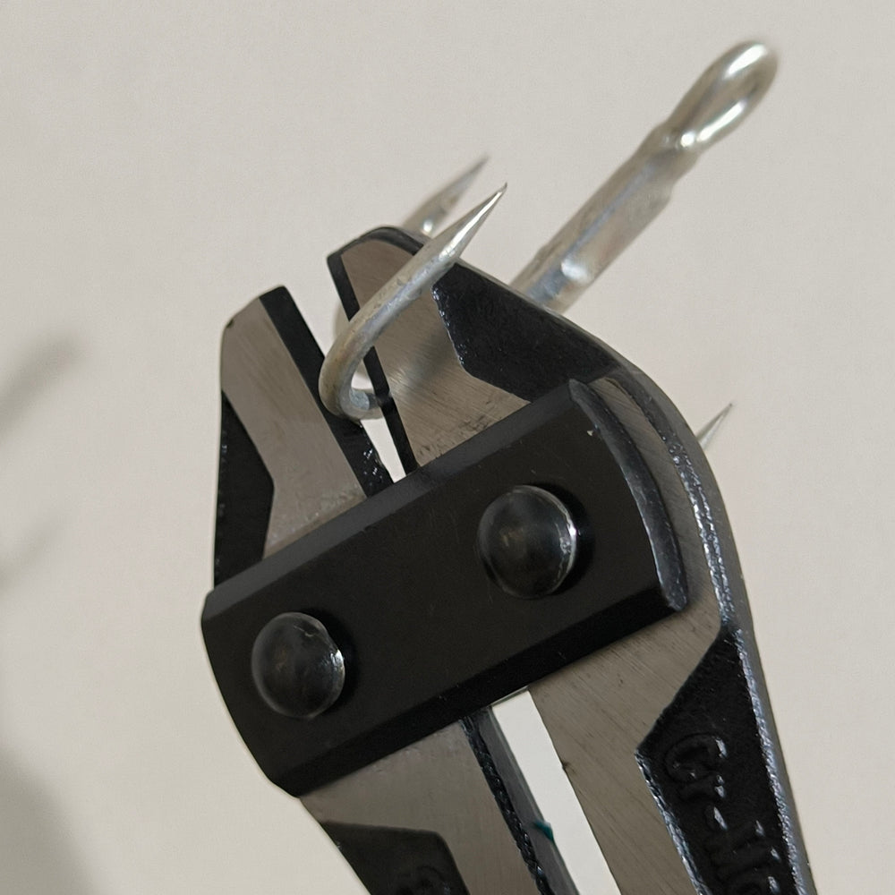 Cortadora Portable de Anzuelos y Cable Metálico Cizalla Total en 20cm