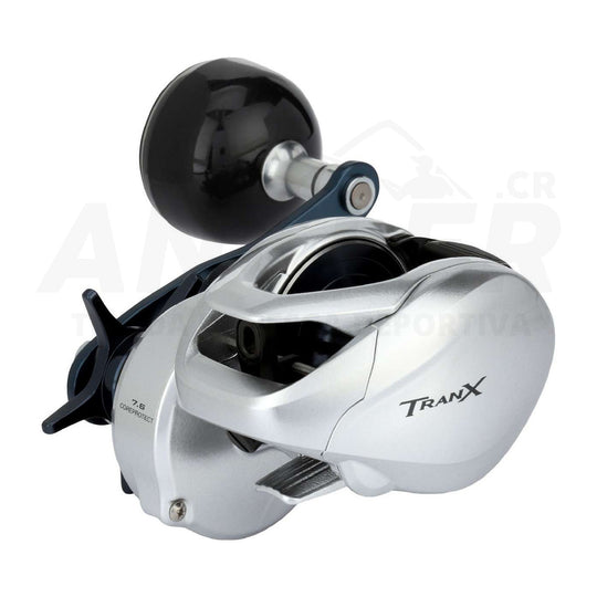 Carrete Shimano Tranx 400 con Manilla de Poder 7.2:1 Freno