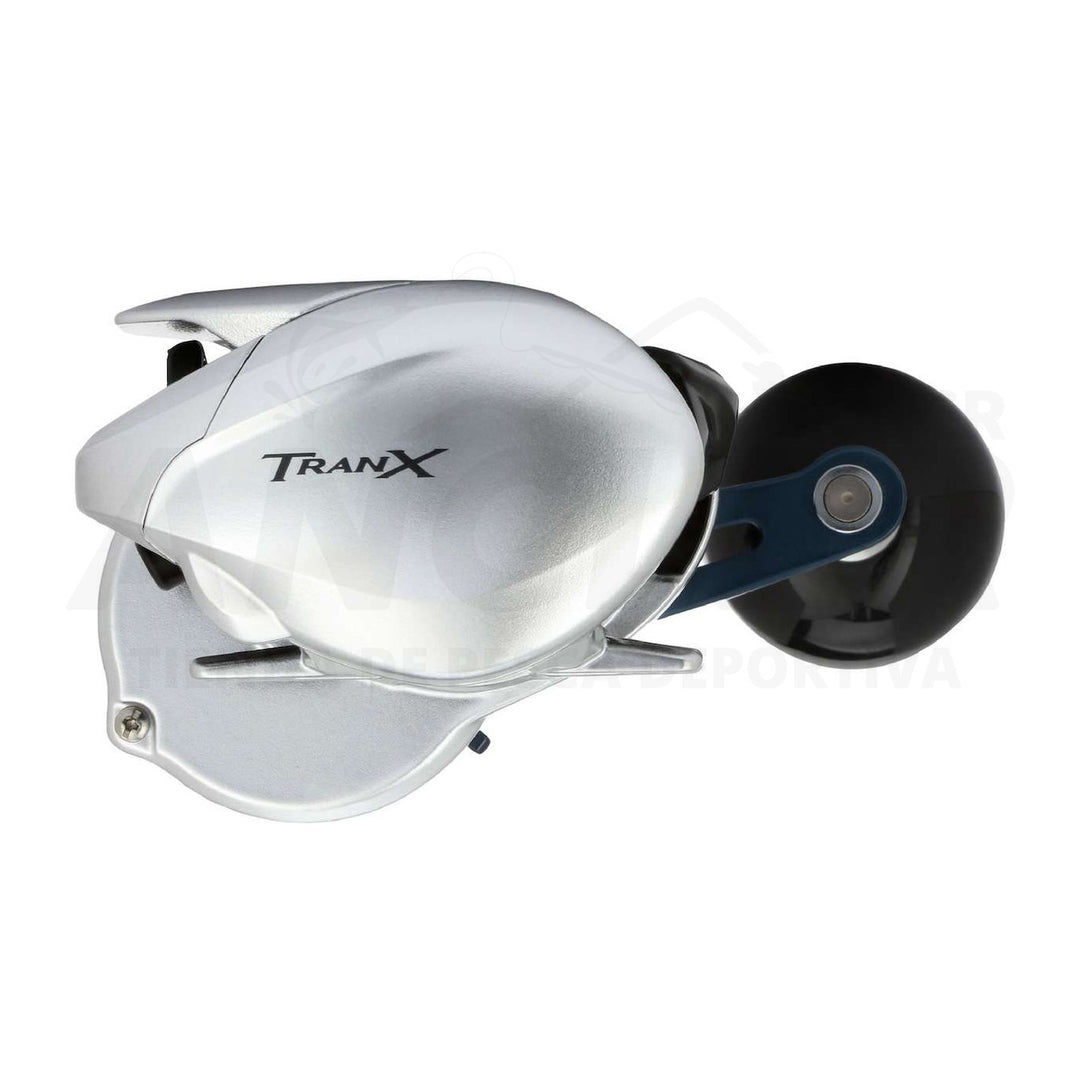 Carrete Shimano Tranx 400 con Manilla de Poder 7.2:1 Freno