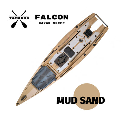 Kayak de Pesca Tamarok Falcon con Pedales y Propulsión a Motor - 2da Gen