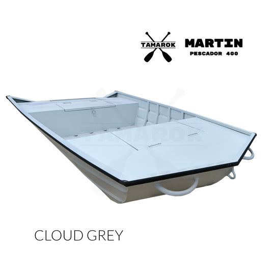 Bote Tamarok Martin, Lancha Pantanera en Aluminio Soldado