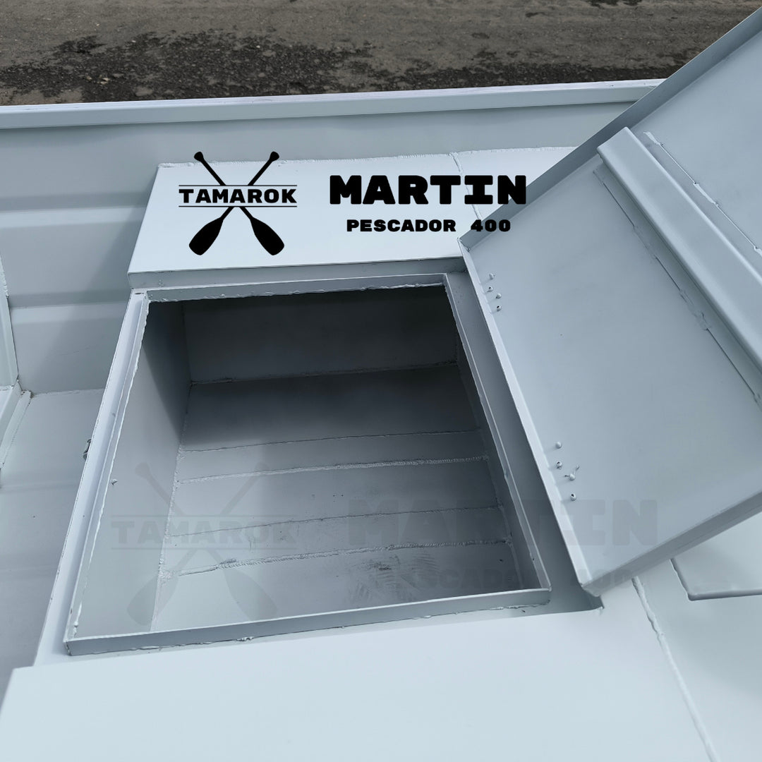 Bote Tamarok Martin, Lancha Pantanera en Aluminio Soldado