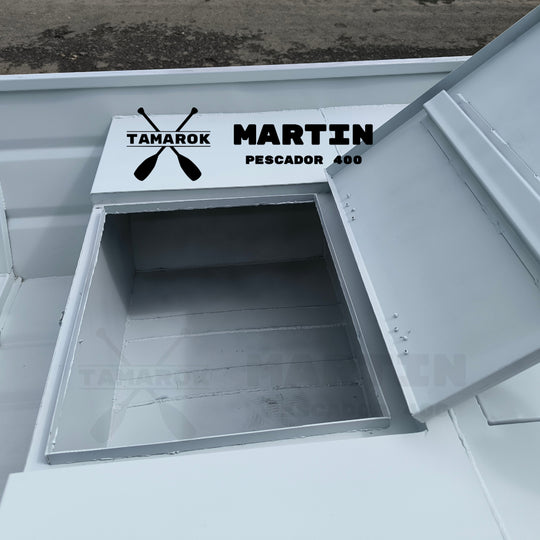 Bote Tamarok Martin, Lancha Pantanera en Aluminio Soldado