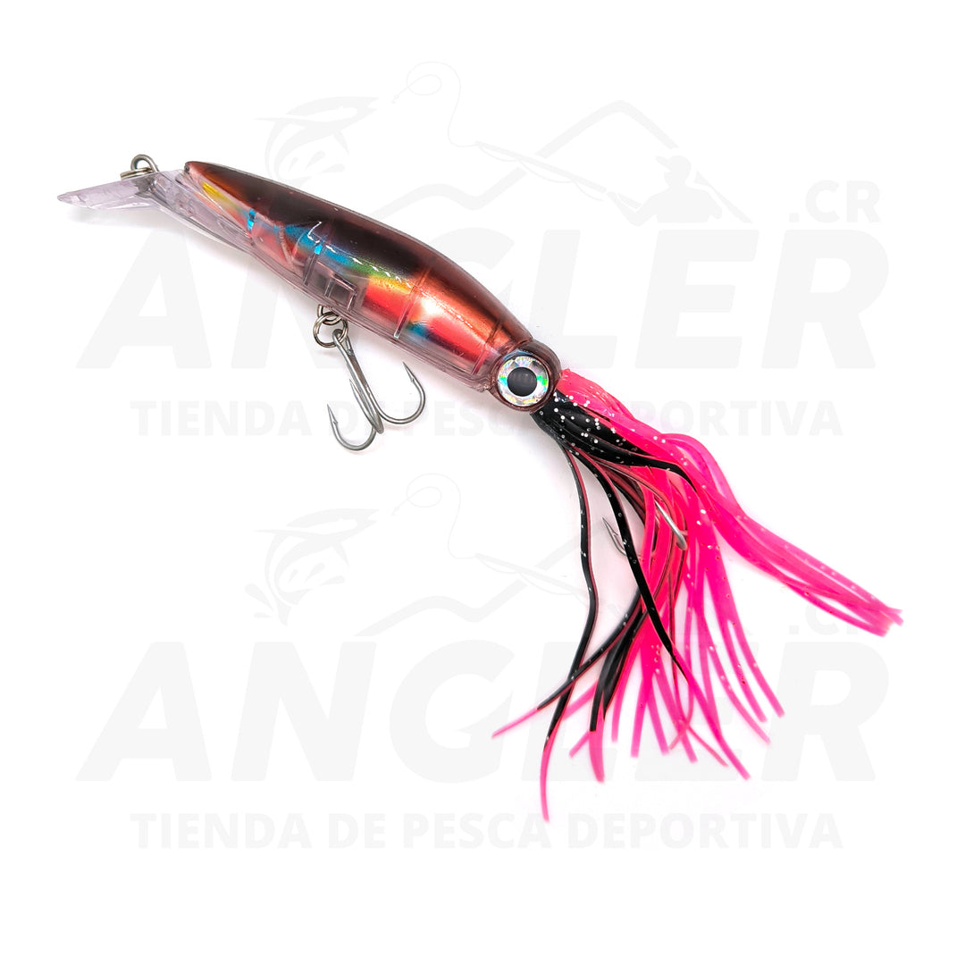 Señuelo Calamar Cranking Squid para Trolling 14cm/40g