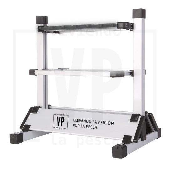 Rack para 12 Cañas de Pescar - Ligero, Portable, Estable y Ajustable