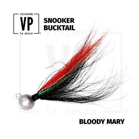 Señuelo Plumero VP Snooker Bucktail Jig en 21g, 14g y 10g