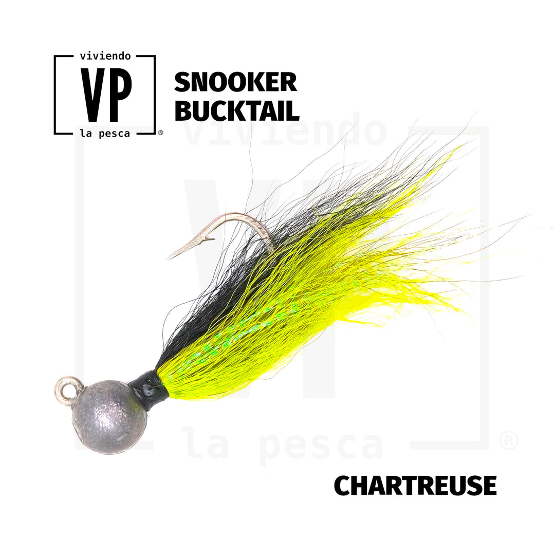 Señuelo Plumero VP Snooker Bucktail Jig en 21g, 14g y 10g