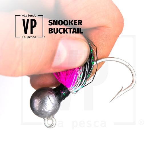 Señuelo Plumero VP Snooker Bucktail Jig en 21g, 14g y 10g