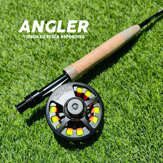 Combo para Fly Fishing Wild Water Deluxe 5/6wt en 9 pies con Moscas y Accesorios