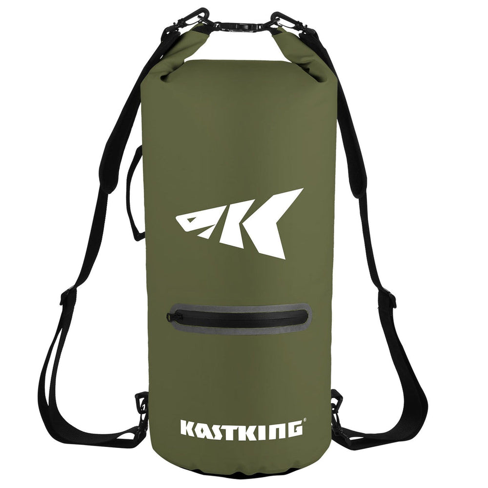 Bolsa Seca KastKing de 30L Tipo Mochila con Compartimento