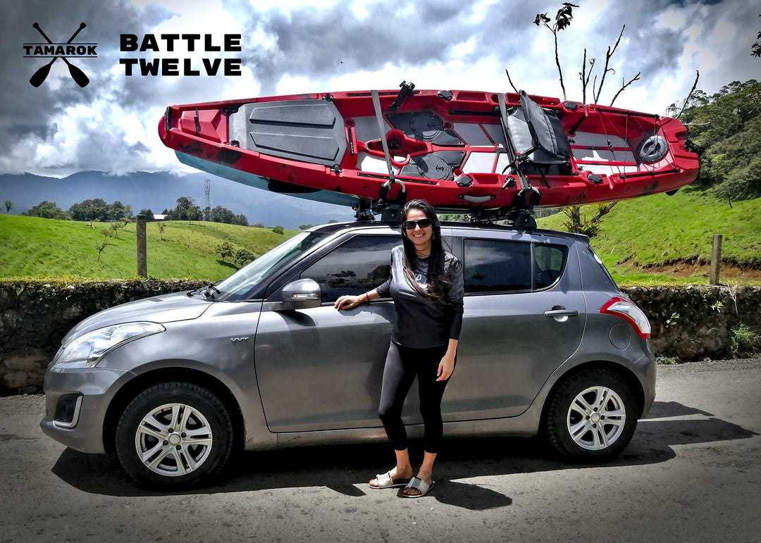 Kayak de Pesca Tamarok Battle Cruiser con Pedales 100% Equipado - 3era Gen