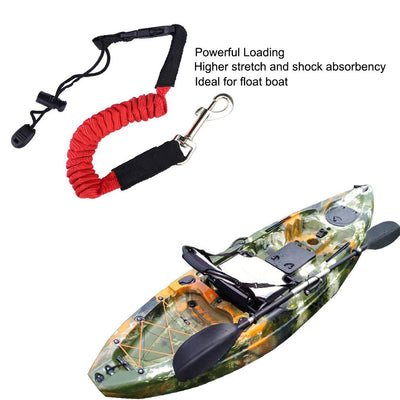 Cadena Correa Elástica Quick Snap Leash - Para Kayak y Bote - 2 uds