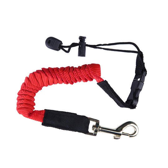 Cadena Correa Elástica Quick Snap Leash - Para Kayak y Bote - 2 uds