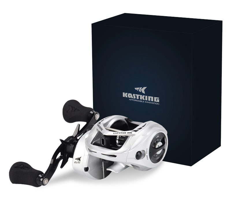 Carrete KastKing Kapstan Elite 300 para Baitcasting - Máximo Poder