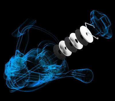 Carrete KastKing Crixus para Spinning - SuperPolymer Grip
