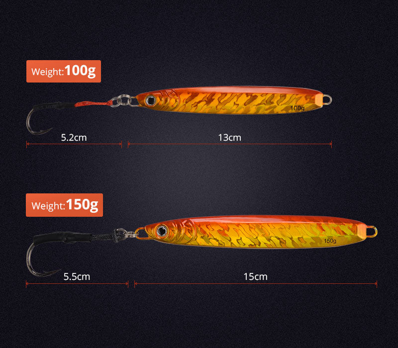 Señuelo para Jigging MadBite Super Stick - 100g y 150g