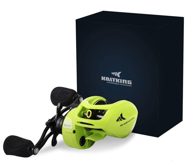 Carrete KastKing Bassinator Elite Ninja para Baitcasting –