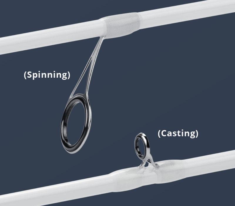 Caña KastKing Crixus con SuperPolymer para Spinning