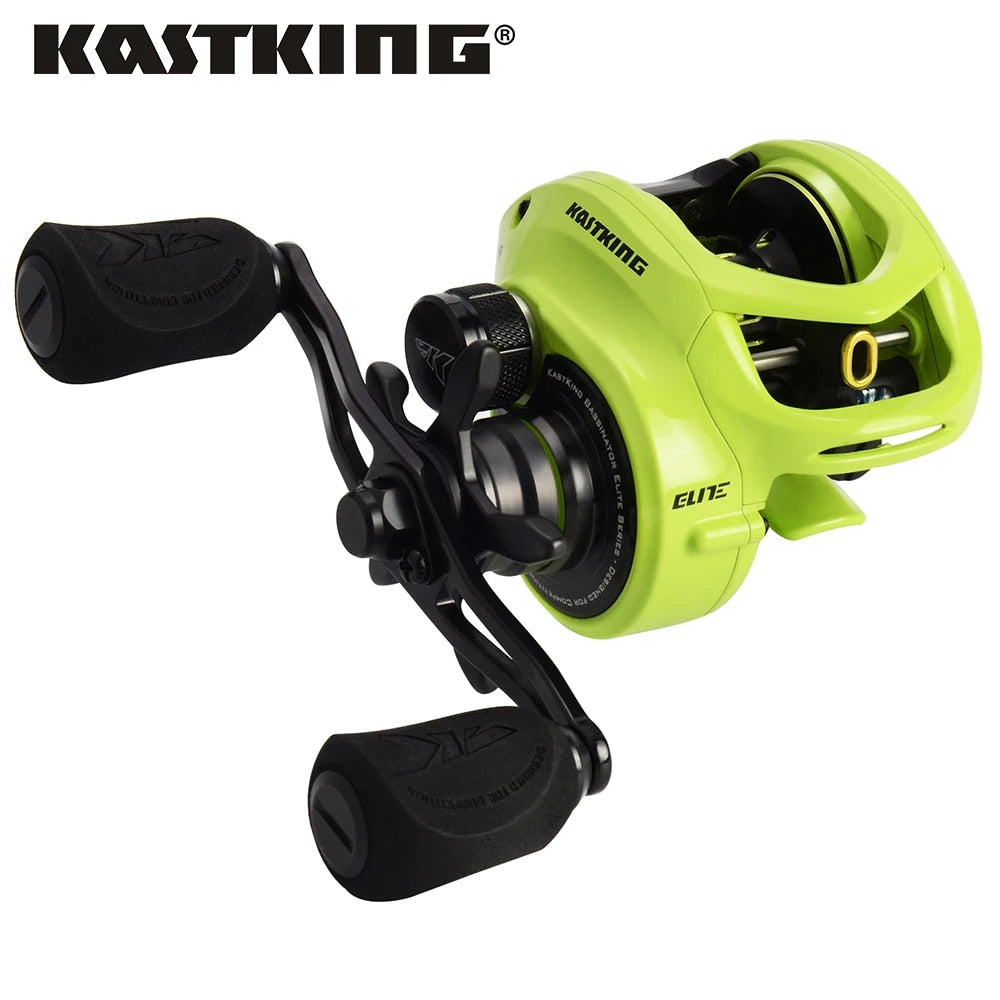 Carrete KastKing Bassinator Elite Ninja para Baitcasting