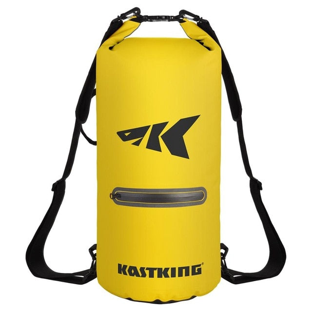 Bolsa Seca KastKing de 30L Tipo Mochila con Compartimento