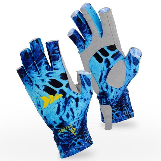 Guantes para Pesca KastKing con Dedos Libres - Colores Selectos