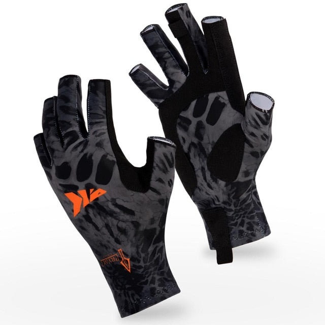 Guantes para Pesca KastKing con Dedos Libres - Colores Selectos