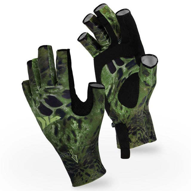 Guantes para Pesca KastKing con Dedos Libres - Colores Selectos